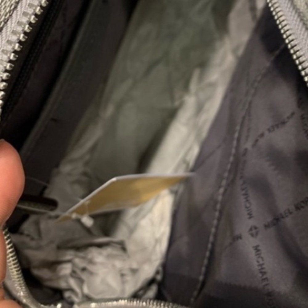 New Michael Kors Jacquard Backpack - Picture 9 of 9